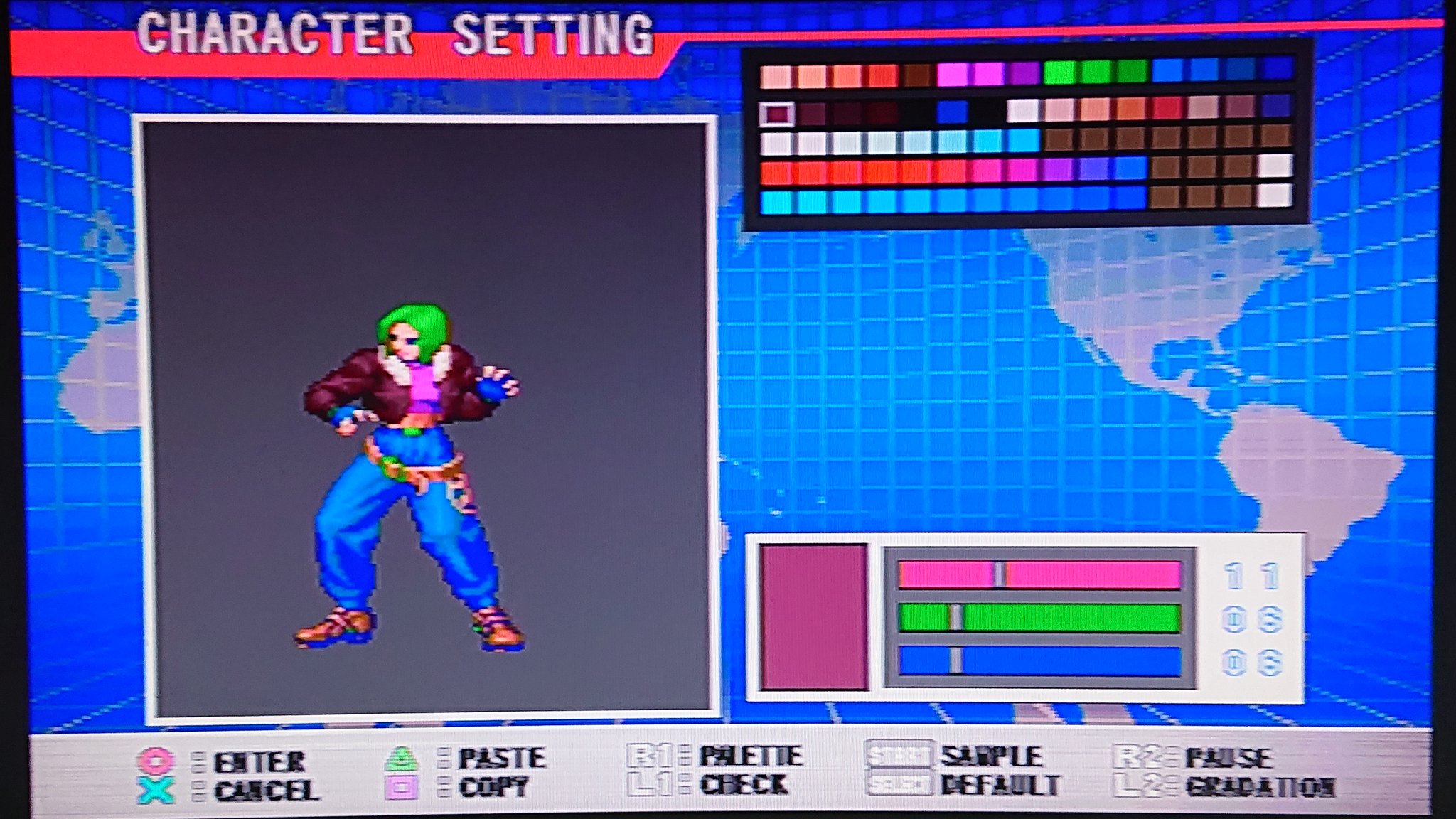 藍原 柚子 Kof98umのカラーエディットでブルー マリーさんのカラーをyes プリキュア5に登場してた秋元まどかさんのカラーにしてみた Kof98um ブルー マリー T Co Lksanslcaa Twitter