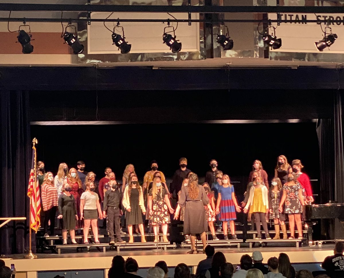 Lion King medley with a number of incredible soloists!Ms. Bennett, well done!!