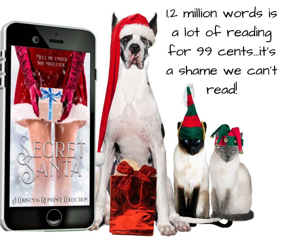 Buy Secret Santa for your favorite reading human and support Ronald McDonald House #IARTG books2read.com/secretsantacol… Please RT