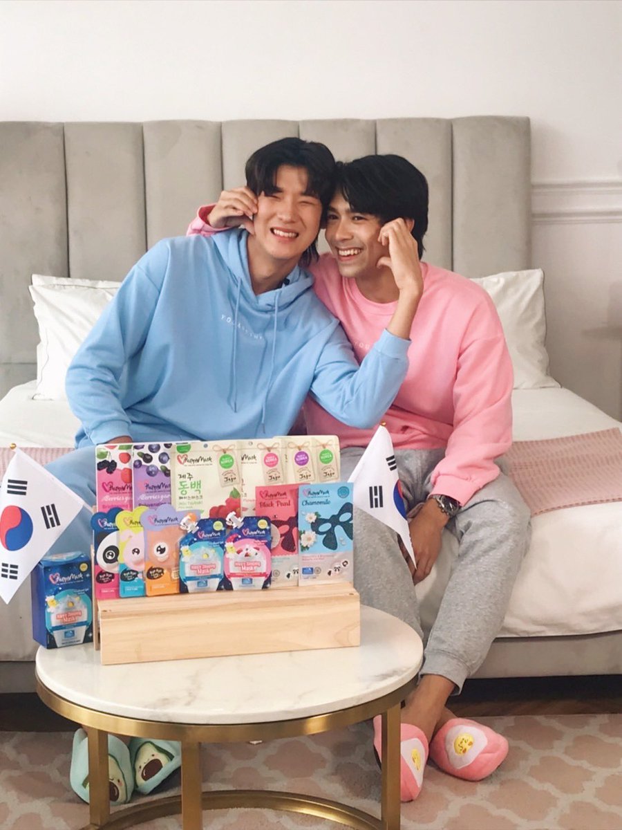 GuardianTH_'s tweet photo. ใครไม่ล็อค น้องจิมมี่ พี่ทอมมี่ ล็อคน้าาาา 💕💙 #HappyMaskwithJimmyTommy #Mii2 https://t.co/BNFkOb2GQL