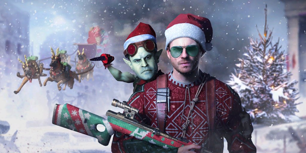 ZestyGameLeaks's tweet photo. 🚨BREAKING🚨

First look at the 'CODMas' (Christmas Event) for #Vanguard, originally found by @sebas44123!

Christmas Outfit &amp; Execution for Lucus 🎅🏼❄️
Krampus Artwork 👿
2 'Trench Runner' Weapon Skins ✅

Like + Retweet 👀🔥 https://t.co/0ZpXlgauqV