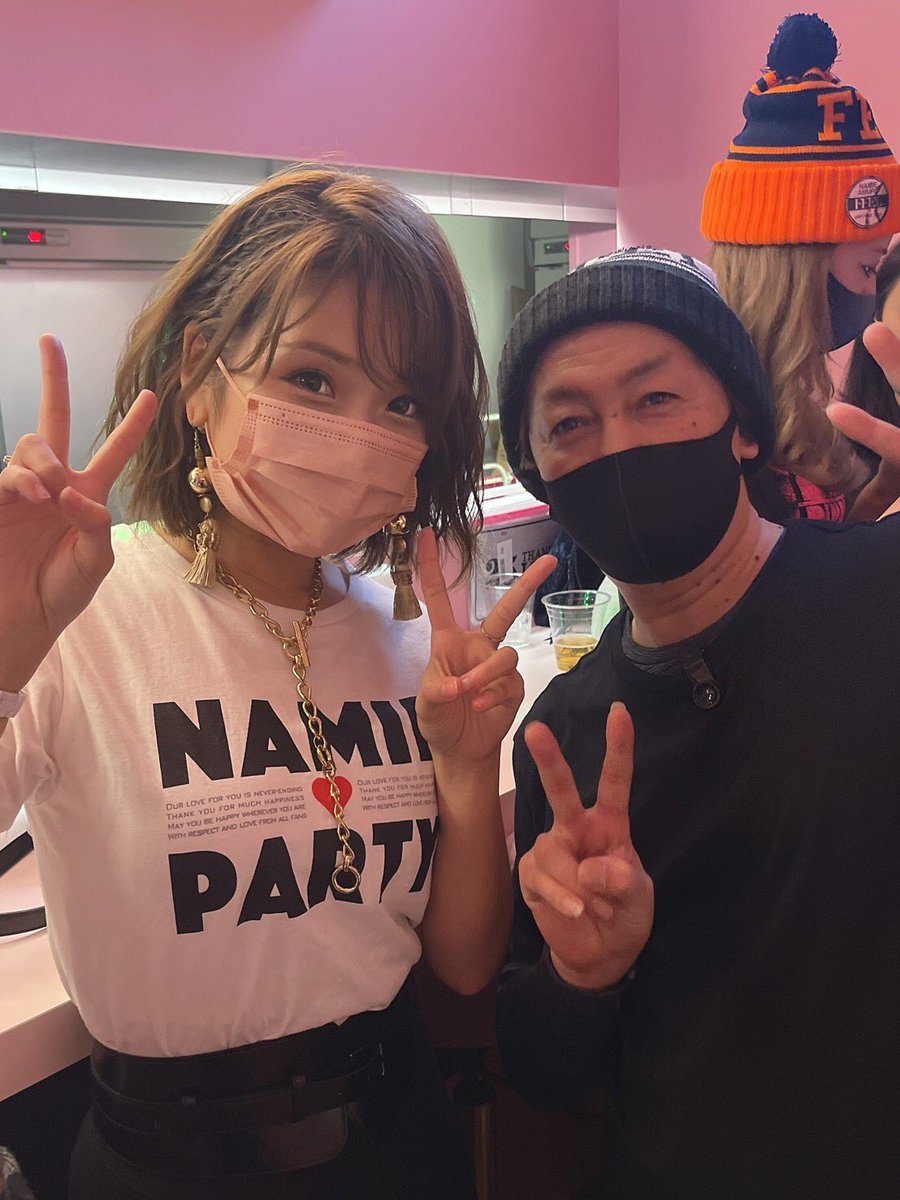 kytk0920's tweet photo. 先日のNAMIE  PARTY 参加しました✌️ https://t.co/PkGmSScR5J