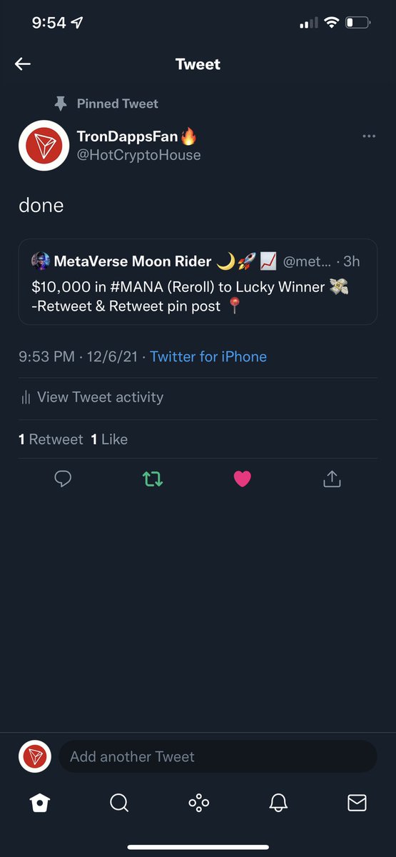 HotCryptoHouse's tweet photo. @metaverseride proof https://t.co/SQn9xXHlED