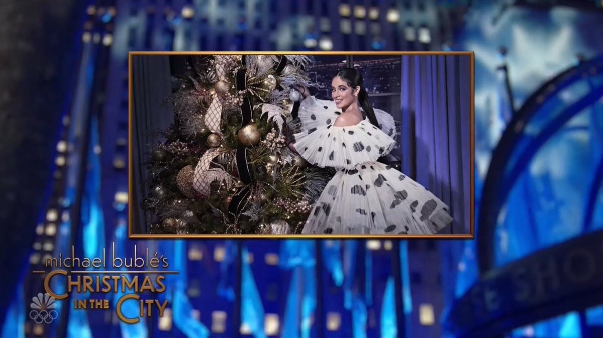 Camila para #ChristmasInTheCity ❤️