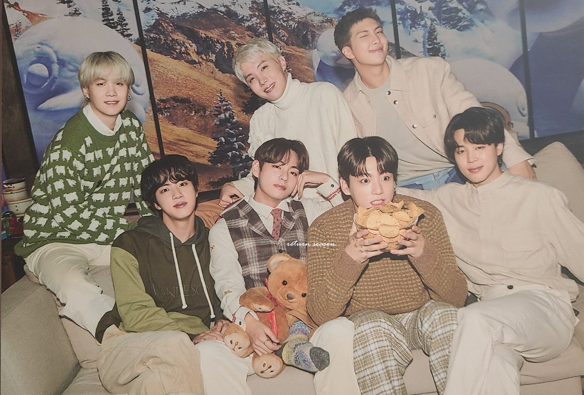 BTS 2021 Holiday Collection: Little Wishes Photobook - Thread