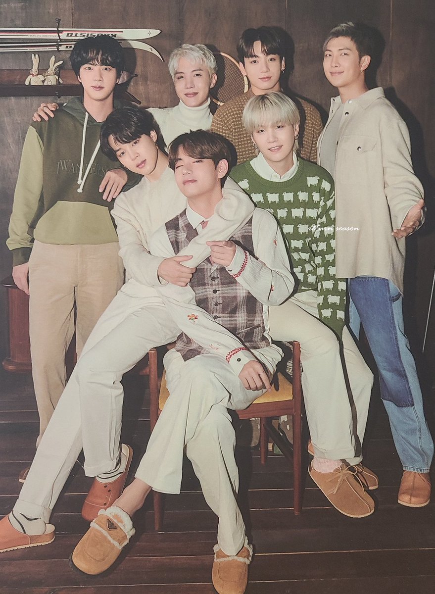 BTS 2021 Holiday Collection: Little Wishes Photobook - Thread