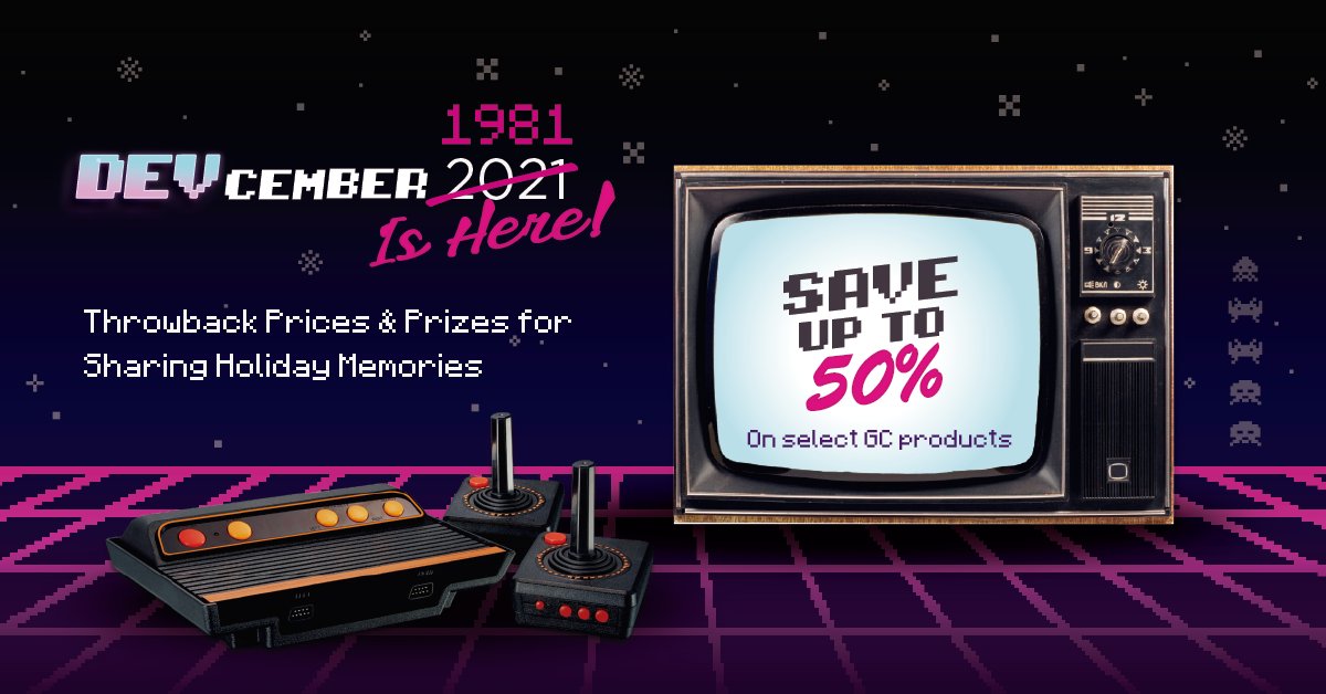 MESCIUS_inc's tweet photo. DEVcember deals are in full swing - don't let these killer offers slip through your fingers!
We're here to help you reach your high score with up to 50% off select products: https://t.co/ymUA3qWC5u
#sale #promo #devcember21 #dotnet #javascript #documentapis https://t.co/VeuK7m1Kh7