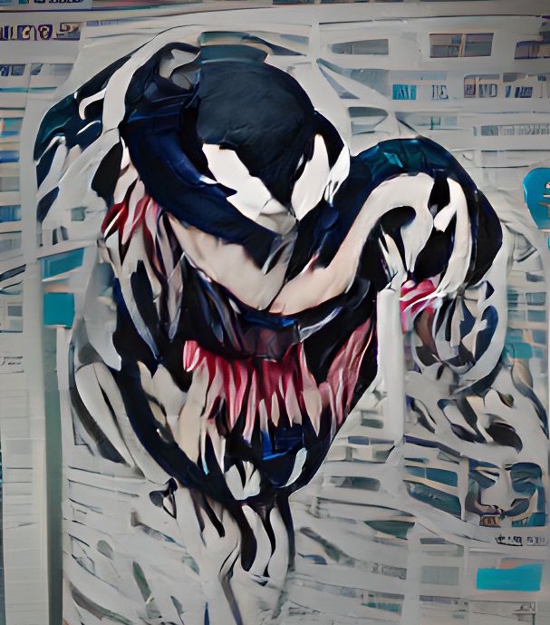 computervisi_n's tweet image. VENOM #nft #ai #ArtificialIntelligence #art