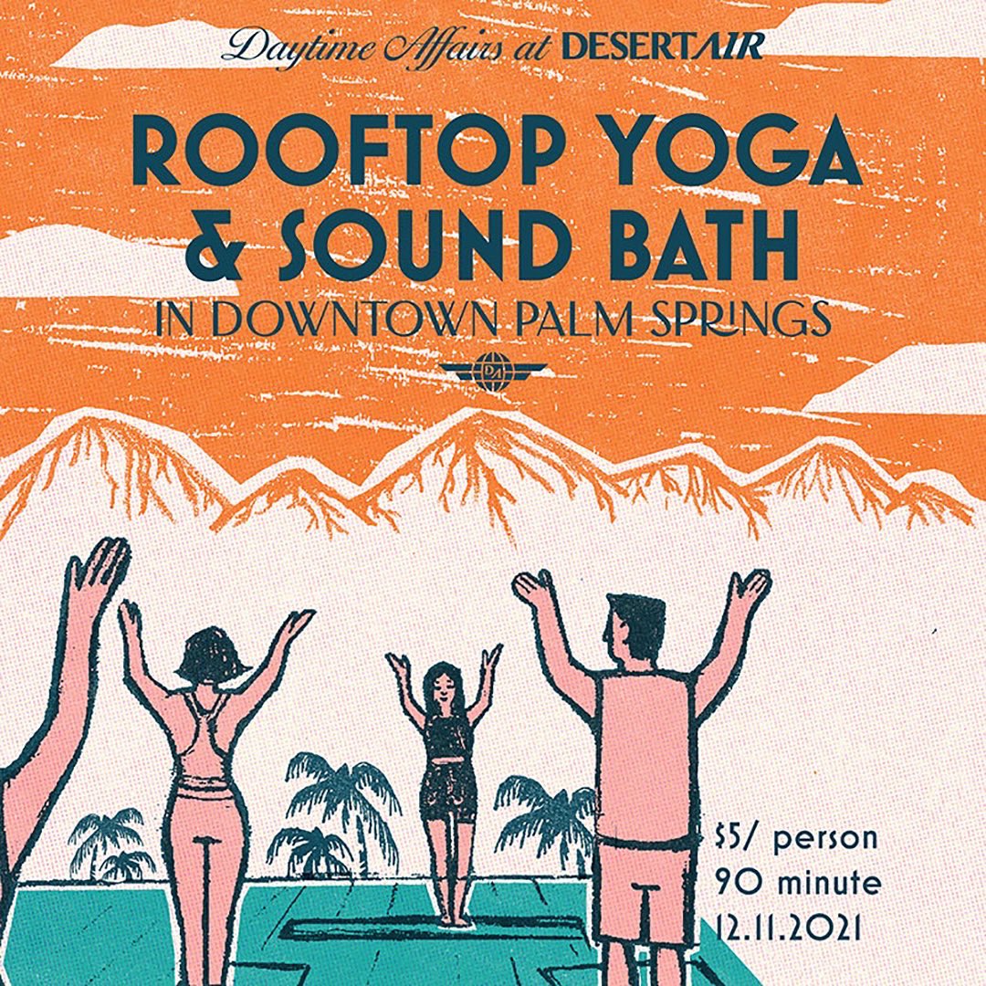 coachellamag's tweet photo. *Introducing Daytime Affairs at @desertairps 🌞🌴
This December 10-11, Palm Springs is being reclaimed for another generation of adventure seekers, with the debut of Desert Air, creating a new legacy for electronic music in the Mojave. 

For more info:  https://t.co/ZRRuwYuM8B https://t.co/onbBmOGh6j