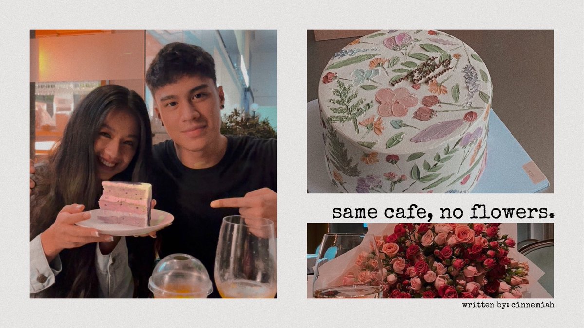 austenfics's tweet photo. same cafe, no flowers — short #kaomiah text serye https://t.co/8pxXi96LV9