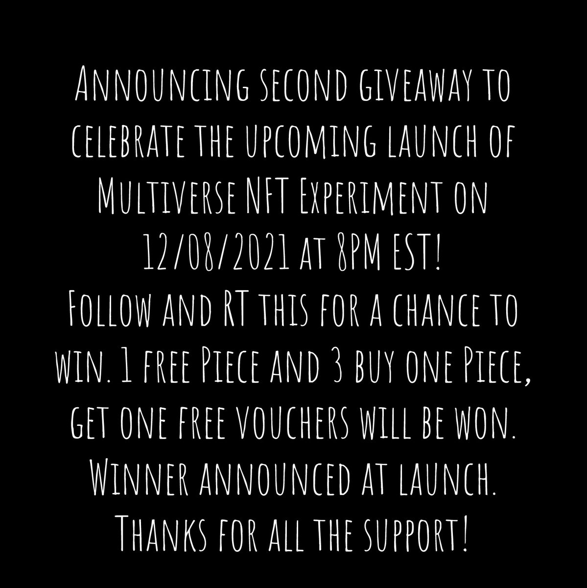 MultiverseNFT8's tweet image. #NFT #NFTGiveaway