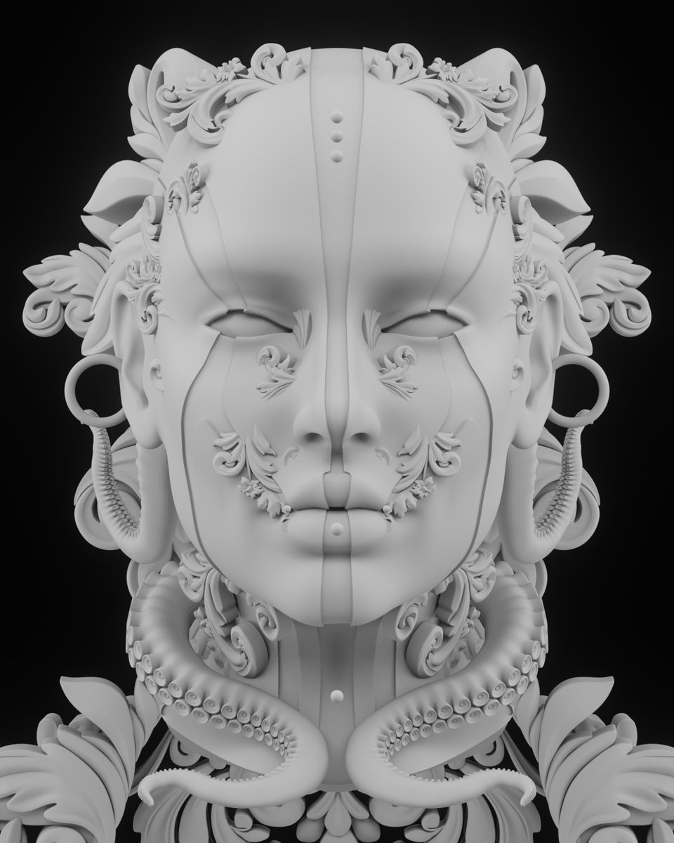 artwork_william's tweet photo. Mater Altissimi
12.06.2021
.
"Mother of The Deep" in Latin
.
#stylizedart #3drender #digitalartwork #cinema4d #redshift3d #fantasyart  #enter_imagination #c4drender #surrealism #williamthethird #maxon #creativeminds #NFTCommunity https://t.co/tuw5XbFCmE