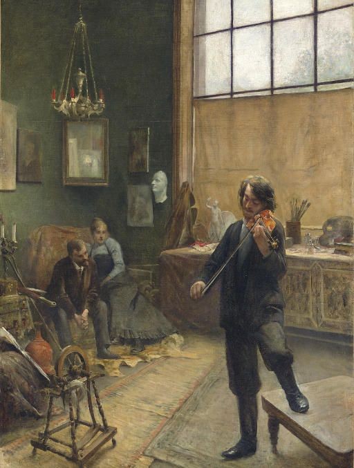 OrpheusL's tweet photo. Adalbert Franz #Seligmann (1862-1945)
- A #Recital in the #Studio
#musicpaintings #art #7dicembre #December7 #7decembrie #Buongiorno #goodmorning #bonjour #BuenosDias #GutenMorgen https://t.co/JEw9mQm54Y