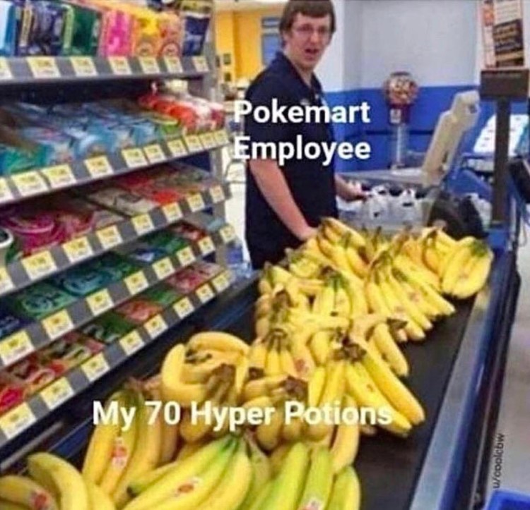 TrainerINTEL's tweet photo. Preparing for the Elite Four be like https://t.co/NFCoB086tL