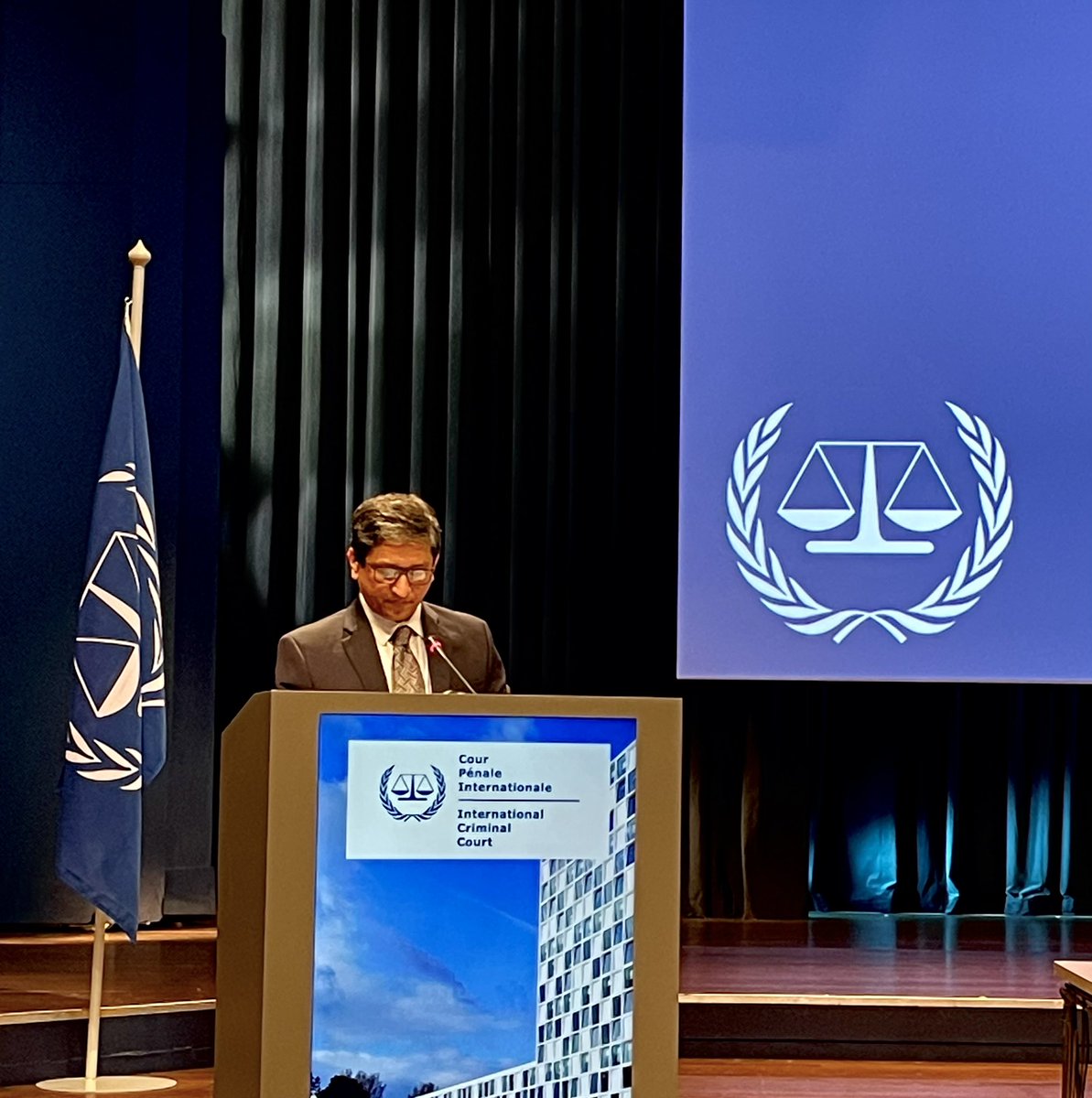Riaz Hamidullah (@hamidullah_riaz) on Twitter photo #Bangladesh values <a href="/IntlCrimCourt/">Int'l Criminal Court</a> given her 'values' n 'history', stands up against #people suffering frm atrocity crimes. In fully realizing Rome Statute n upholding ICC, #Justice n accountability must not be a matter of choice. Justice matters fr #Rohingya.
#Europe #Netherlands #Bangladesh values <a href="/IntlCrimCourt/">Int'l Criminal Court</a> given her 'values' n 'history', stands up against #people suffering frm atrocity crimes. In fully realizing Rome Statute n upholding ICC, #Justice n accountability must not be a matter of choice. Justice matters fr #Rohingya.
#Europe #Netherlands