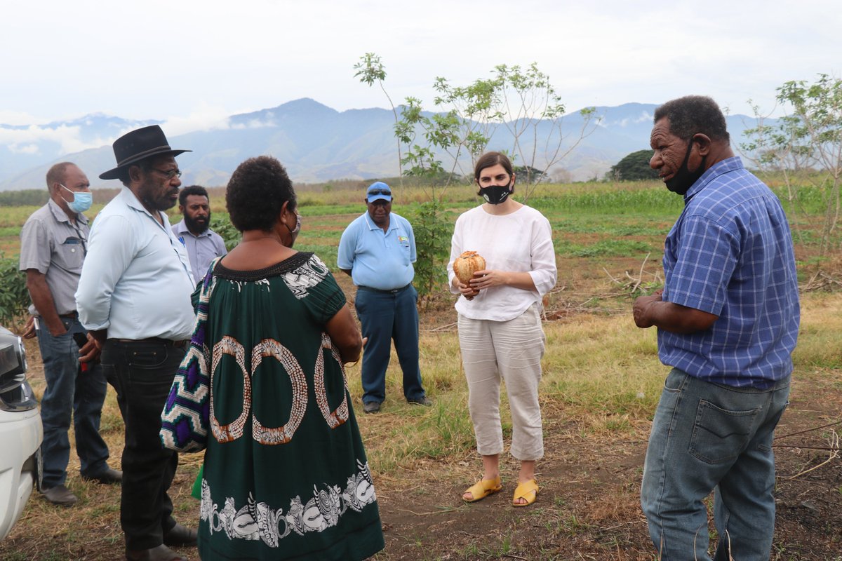 AusCGLae's tweet photo. Australia is supporting PNG Women in Agriculture through the #Incentivefund with a cold-chain project aimed at supporting women farmers store their fresh produce in Erap, before transportation to the #Lae Markets. Great to see the project nearing completion. #PNGAusPartnership https://t.co/igGGlhBZHX