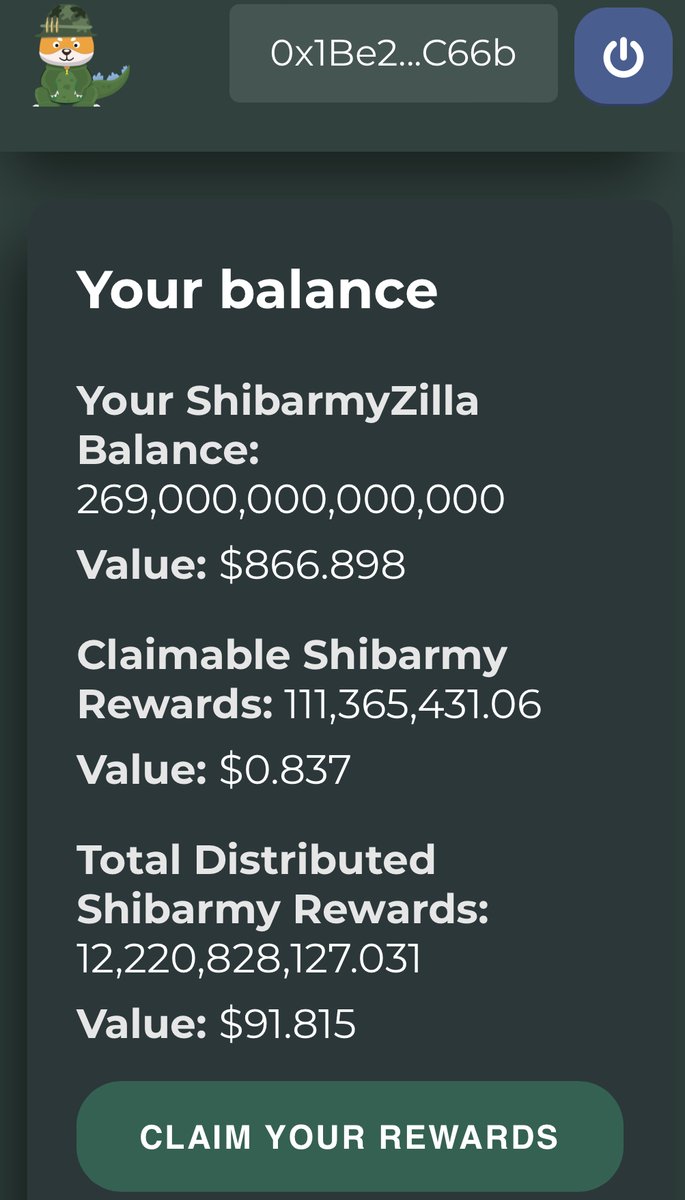 shibarmyzilla's tweet photo. We’re happy to announce that our dashboard is now available on:
 https://t.co/Fvdsdw6a9u

We love to reward loyal
$SZILLA holders.. 😉
you’ll find the @ShibArmyBsc rewards in your Dashboard.

#SHIBARMY #SHIB #SZILLA #BSCGem #BSC https://t.co/82Pg9pX8nX