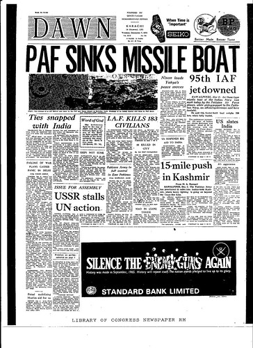 Date
 7 Dec 1971
On this day 

Jessore, Sylhet and Moulovi Bazar  are liberated by the Indian army with the help of Muktibahini from #Pakistani  occupation 

And this was first page of Dawn 

#Propoganda
#Pakistan 
#1971War 
#1971IndoPakWar 
#1971_युद्ध