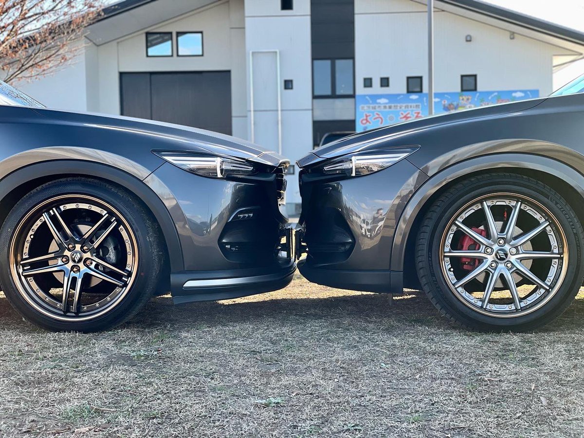 22go_cx8's tweet photo. CX-5 🤝 CX-5
にらめっこ👁
#cx5 #suv #mazda #withmazda #マツダ #mazdacamarades #workjapan #workwheels #work #lanvecls10 #lanvec #gnosis #gnosisgr205 https://t.co/BY45yMtEHp