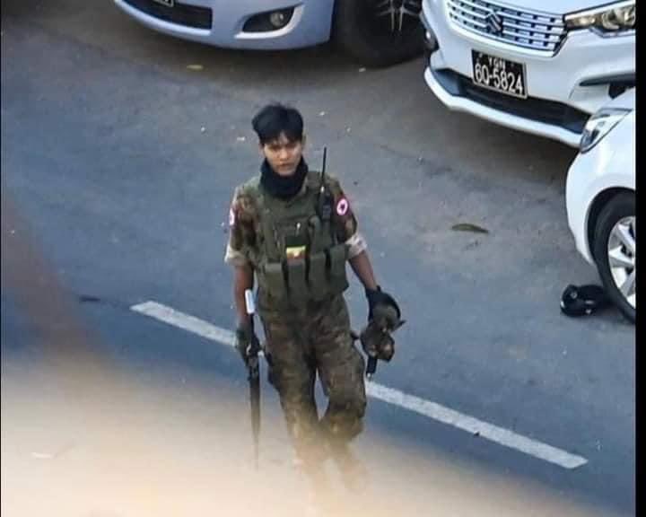 Do not forget those faces
 It is a military slave to make the dictator weak
 Soldiers who acted cruelly while still on the ground #SaveMyanmar 
Dec 5 /2021 Tdy (Sunday)
