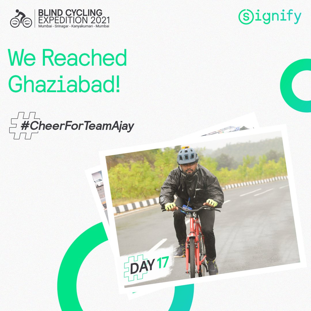 PhilipsLightIND's tweet photo. The overwhelming support makes us optimistic about the future. Each day is filled with enthusiasm and adventure. Follow #TeamAjay on their journey!
Want to find out where #TeamAjay’s next destination is? Visit: https://t.co/6DuGsPgSAQ
#CheerForTeamAjay #BlindCyclingExpedition https://t.co/Bv4R9kiJhL