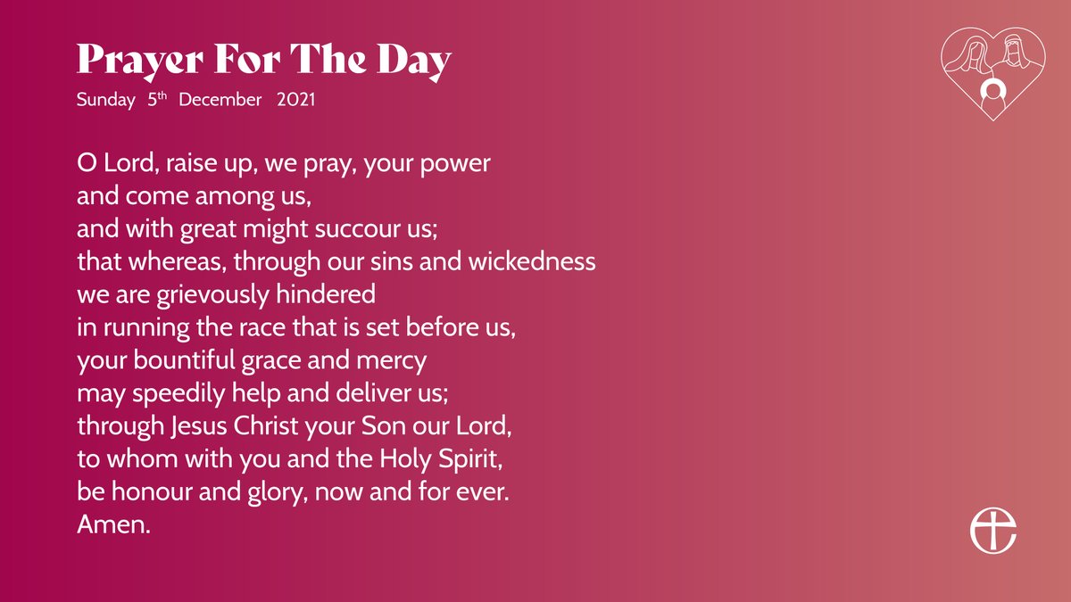 churchofengland's tweet photo. Let us pray.

For a plain text and audio version of today's prayer, visit https://t.co/Rn4jDVCRSG. https://t.co/KHbuDuAEwL
