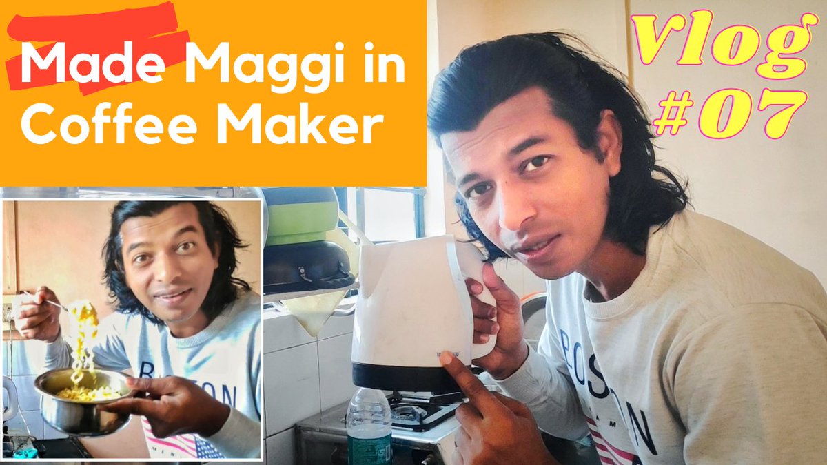 outingstories's tweet photo. Made Maggi in Coffee Maker
Click on link 👇 to watch 
https://t.co/sWC64lVVpl
@YouTubeCreators
@YouTubeIndia
#Maggie #maggi #vlog #vlogger https://t.co/lHqUolr3I4