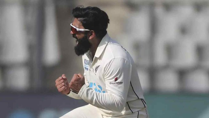 timesofindia's tweet photo. #INDvNZ #INDvsNZ #MumbaiTest #2ndTest
Great moment for him, New Zealand cricket and world cricket: #RichardHadlee on #AjazPatel show 🏏
#Ajaz had also surpassed #Hadlee's record of best figures by a #NewZealand bowler
More Here ⏩ https://t.co/TpMFQn7HNG https://t.co/4dXW9oJOC6