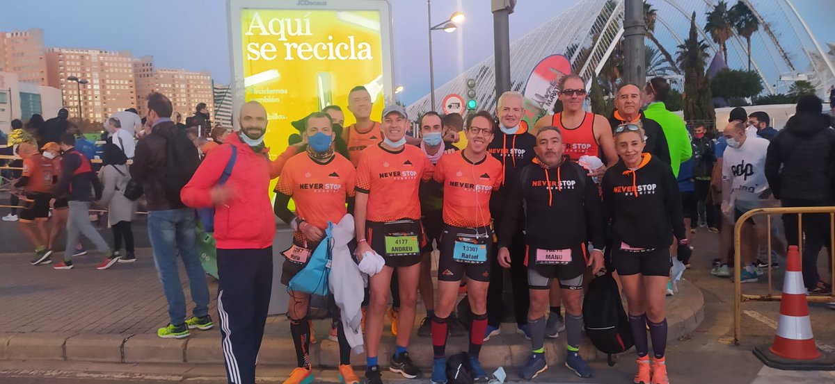 cdneverstop's tweet image. Ganazas de @maratonvalencia #neverstoprunning