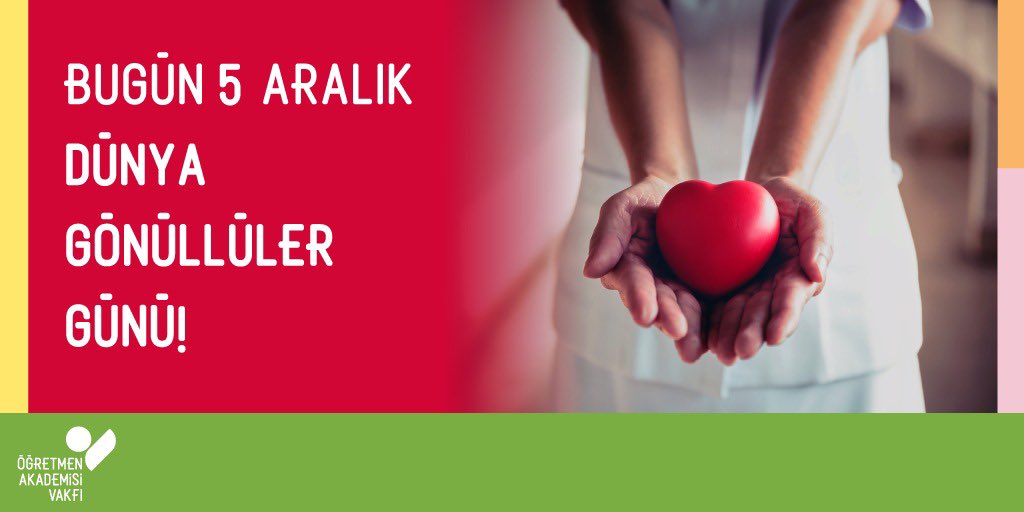 Biliyoruz ki, Öğretmen Akademisi Vakfı desteğini bizden esirgemeyen gönüllülerimiz olmadan olmazdı! İşte bu yüzden, başta ÖRAV Gönüllüleri olmak üzere, zamanlarını ve becerilerini daha güzel bir dünyanın inşasına adayan tüm gönüllülerin+