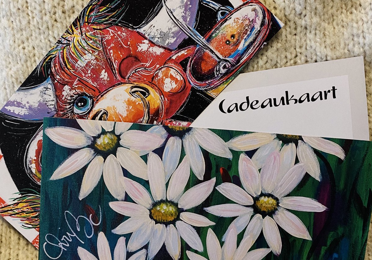 chri_art's tweet photo. Cadeaukaart bij ChriBu Art!
Cadeaustress? Bent u in dubio of u wel de goede keuze maakt? Of wilt u zelf een ChriBu cadeaukaart krijgen? Dan bent u aan het goede adres.DeBuyserchristel@gmail.com https://t.co/nJ0pdUk5Nz