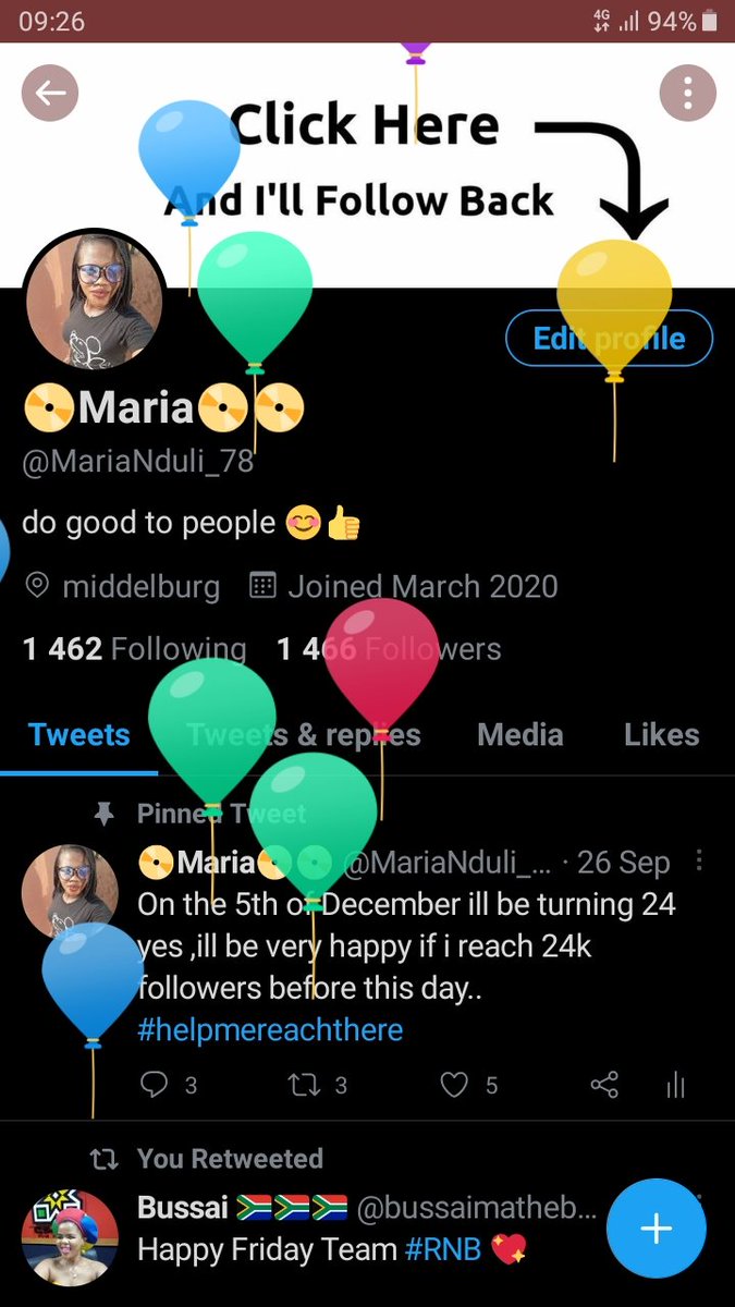 MariaNduli_78's tweet photo. I got the ballons,happiest birthday to me🥳🥳🥳 https://t.co/rGJ1NRMyJu