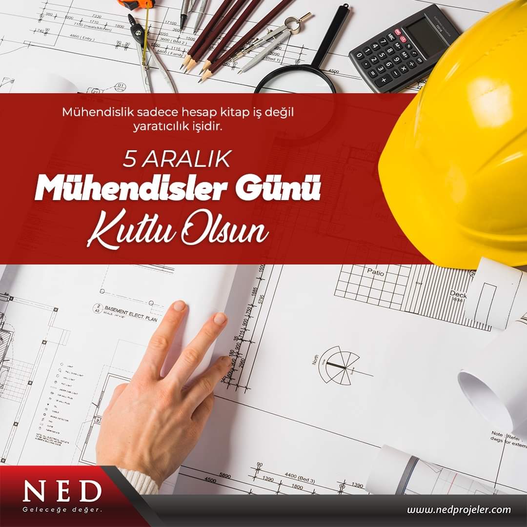 nedprojeler's tweet photo. Mühendislik sadece hesap kitap işi değil yaratıcılık işidir. 5 Aralık Dünya Mühendisler Günü kutlu olsun.

#ned #nedprojeler #nedimoğulları #nedimoğullarıinşaat #5aralıkdünyamühendislergünü https://t.co/r7MemuBcrX