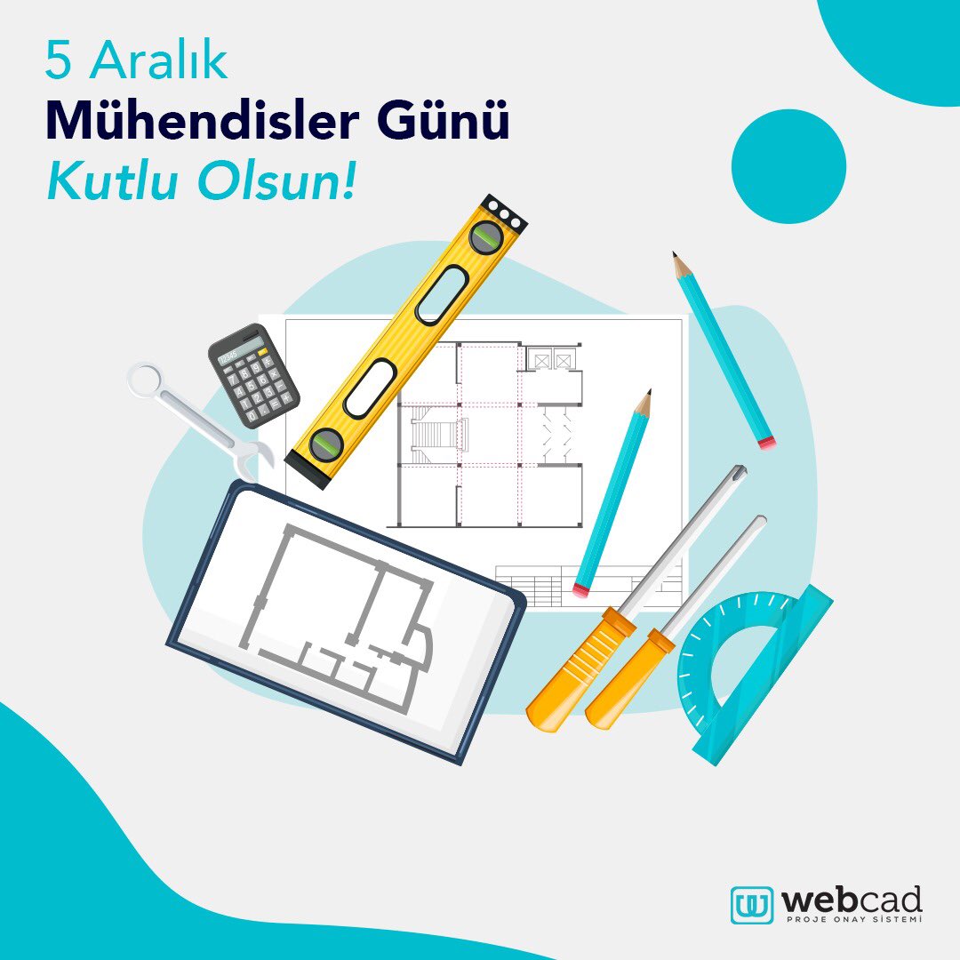 webcadtr's tweet photo. Özveri ve azimle çalışarak hayatımızın her alanında bize kolaylık sağlayan tüm mühendislerin ve mühendis adaylarının 5 Aralık Dünya Mühendisler Günü kutlu olsun! #webcad #mühendislergünü https://t.co/AQymBW5zSy