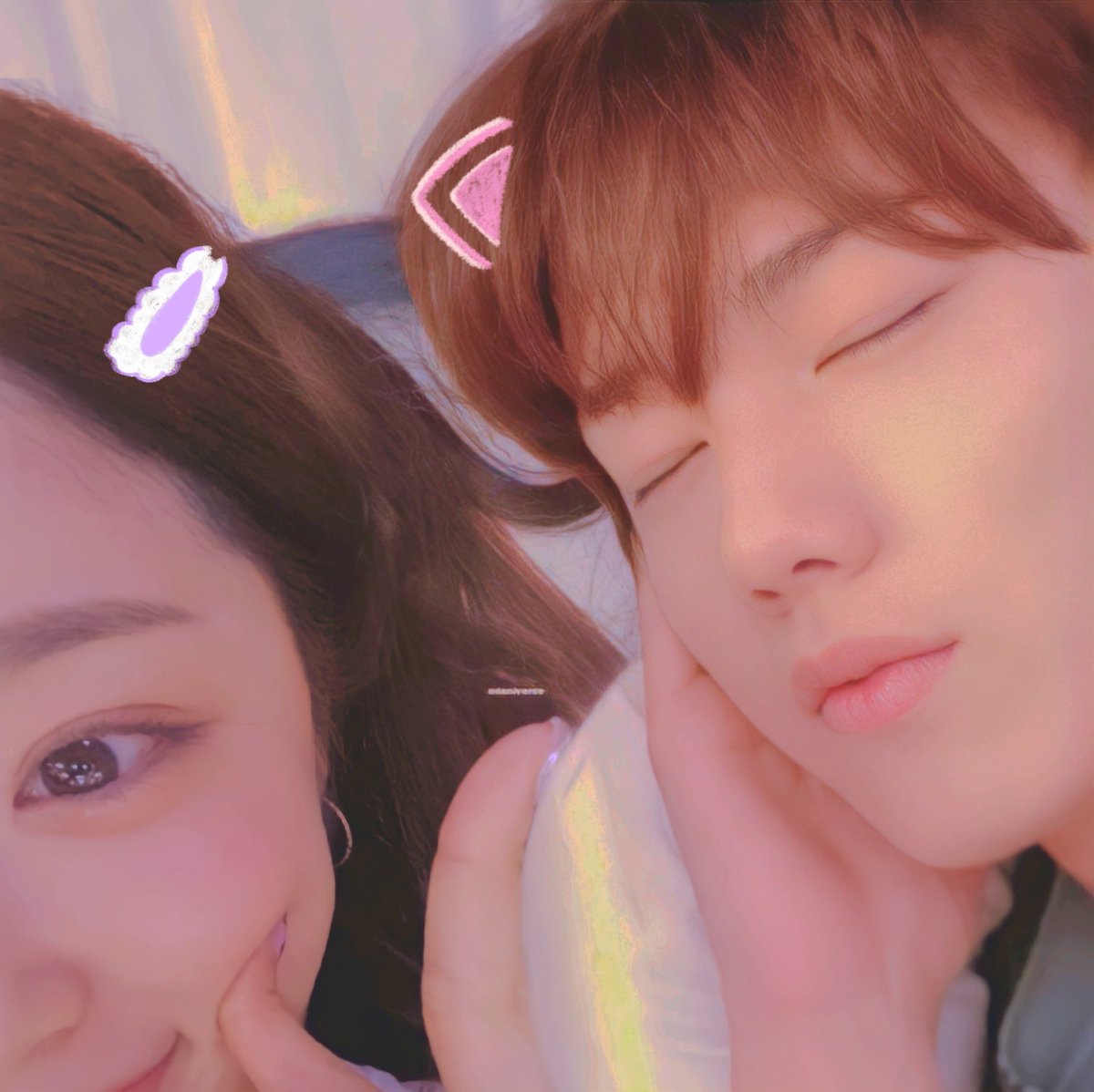 ndaniverse's tweet photo. hinatak lagi bobo siang (•ω•) https://t.co/GZPYatsLuY