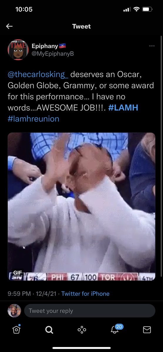 thecarlosking_'s tweet photo. Thank you ALL for watching the #LAMH reunion!!!!! Whew, more to come and we are JUST getting started!!! Thoughts on the Part 1 reunion 👀 https://t.co/Ng33YABMpk