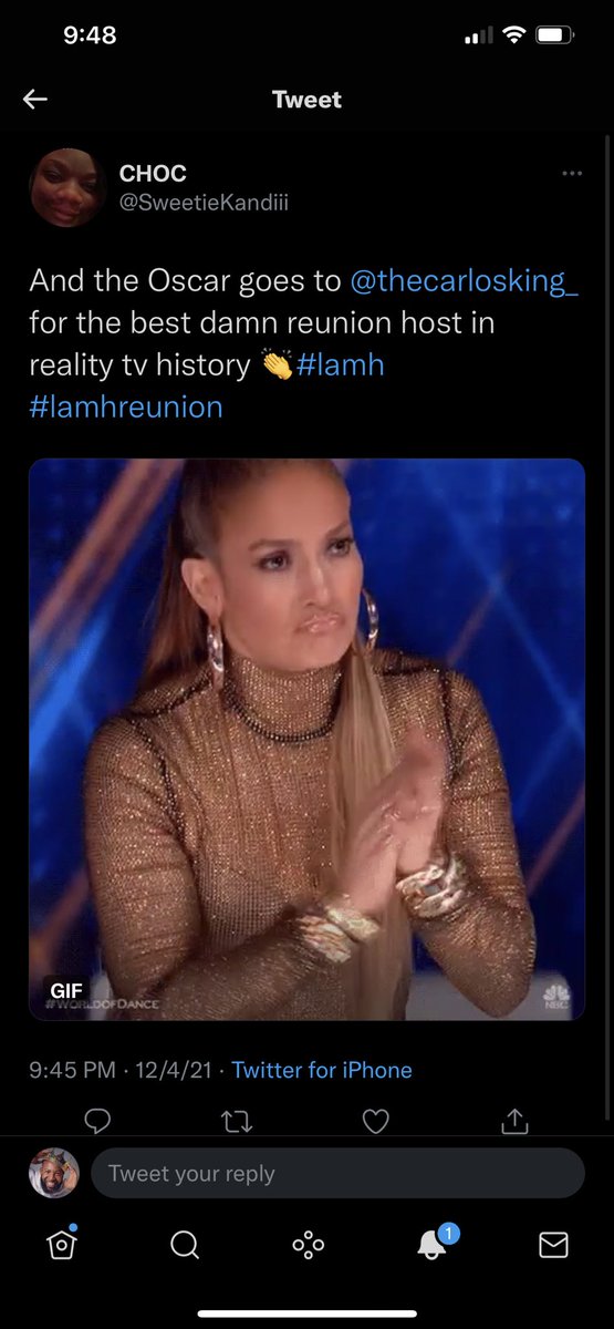 thecarlosking_'s tweet photo. Thank you ALL for watching the #LAMH reunion!!!!! Whew, more to come and we are JUST getting started!!! Thoughts on the Part 1 reunion 👀 https://t.co/Ng33YABMpk