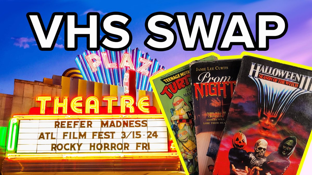 Wayback_Attack's tweet photo. A couple weeks ago we went to a #VHS swap meet to trade some tapes and make some friends. Check out what we snagged!! https://t.co/MyRuZ0vjKu https://t.co/nA53eE8e0c