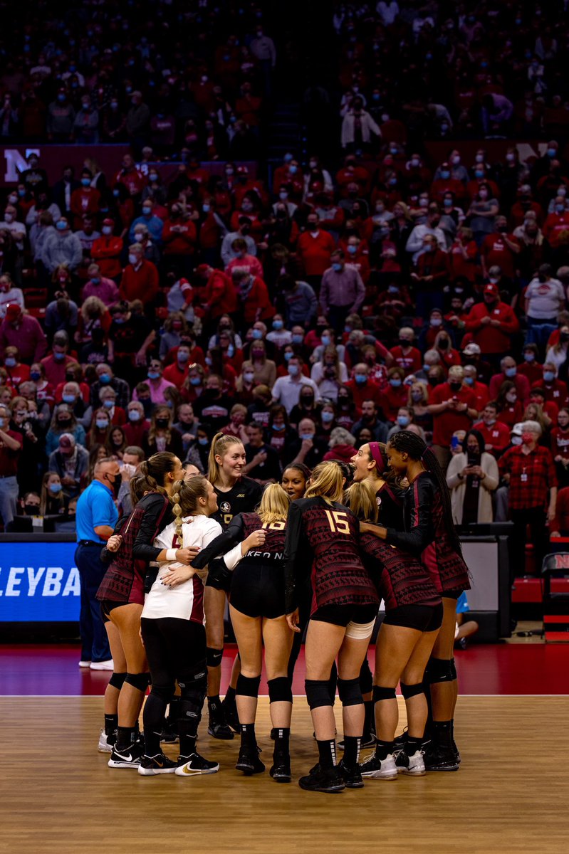 FSU_Volleyball's tweet photo. Proud of the fight we showed all season 🥊 

#NCAAVB | #URStrong https://t.co/FwhOX9BiCw