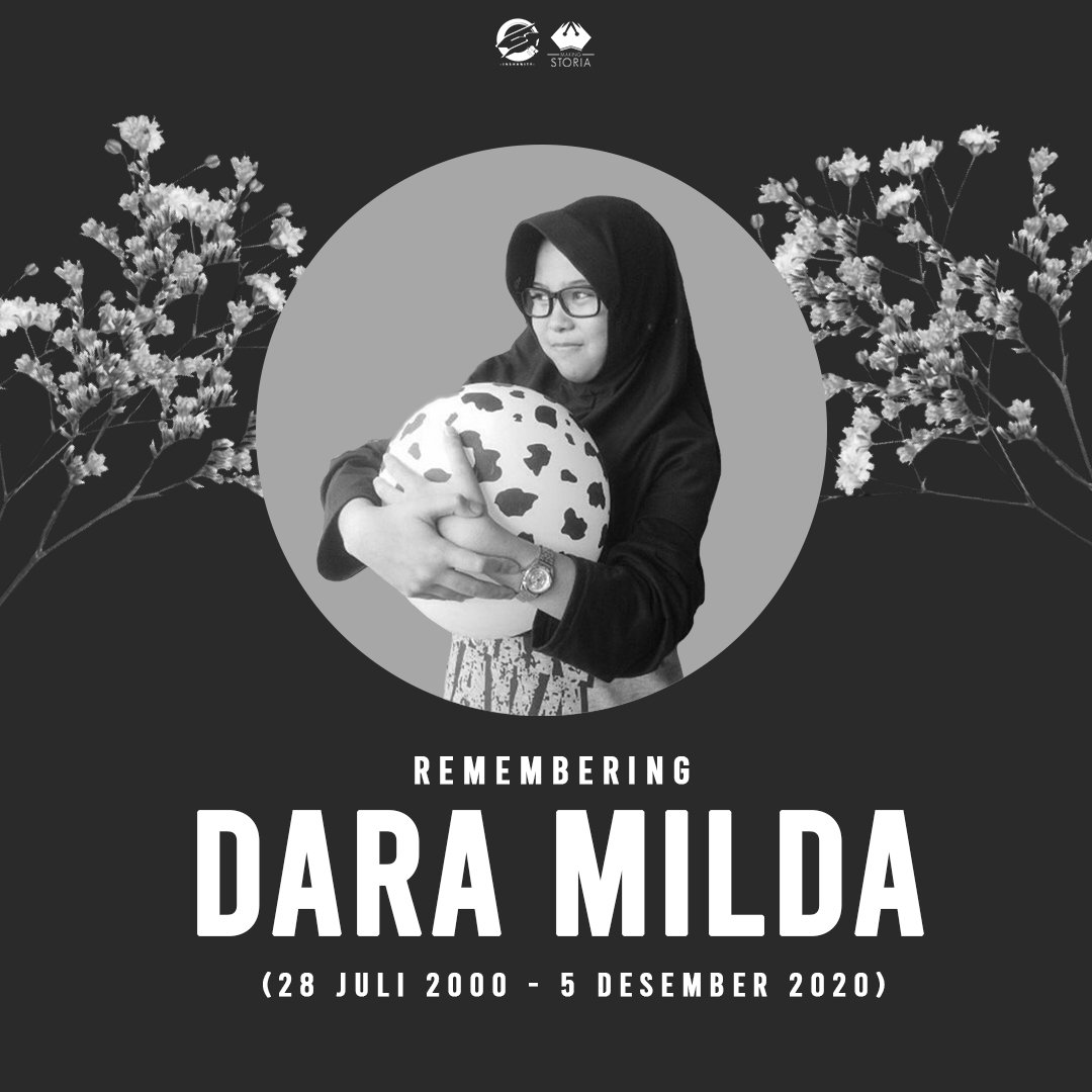 InshanityID's tweet photo. 5 Desember, Forever remembered🌹

Mengenang 1 tahun berpulangnya teman, saudara, sahabat kita @daramildaa

Segala doa terbaik untukmu🙏 https://t.co/gX29zYkhBj