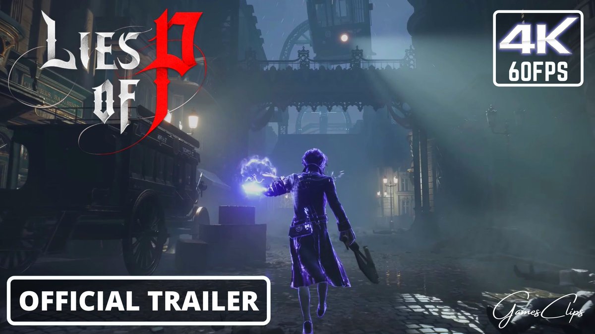 GameStation90's tweet photo. LIES OF P Official Gameplay Trailer [4K 60FPS]: 
https://t.co/bsX0jBAb20

#GamesClips #liesofp #RPG #RPGGames #GameAwards  #Official #Trailer #PSPlus #PS5 #PS4 #GamingNews #gamingcommunity #gamer #pcgaming #Xbox #ELDENRING #PS5Share #XboxSeriesX #PlayStation #Sony #PCGamer https://t.co/DC2gSFaGcS