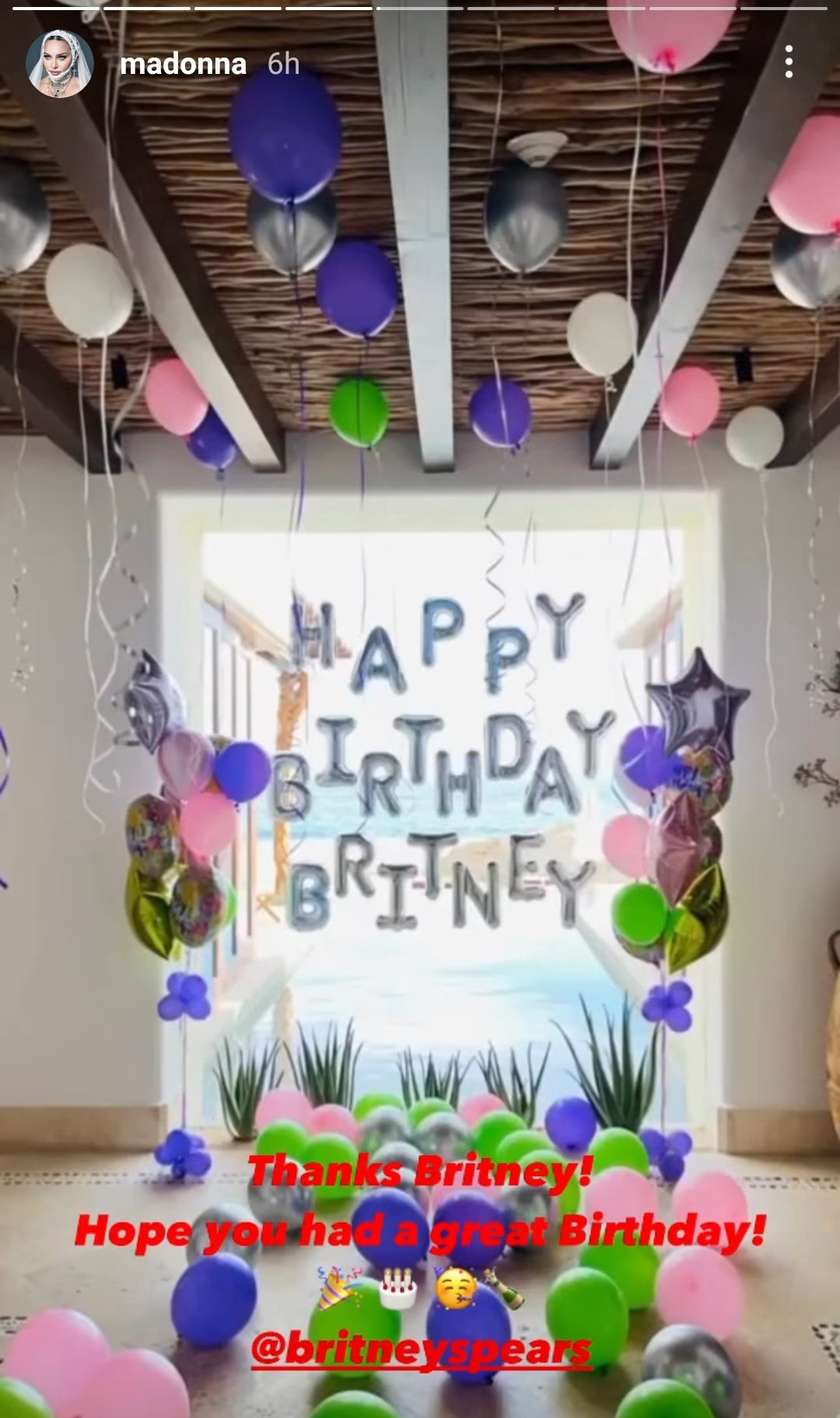 Madonna wishes happy birthday to Britney Spears on IG 