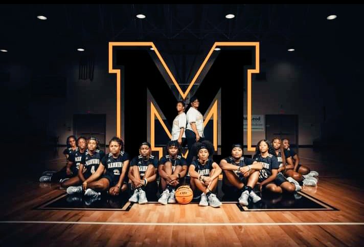 Manning Monarch Girls Basketball Team Picture 2021-22. Let's Go.