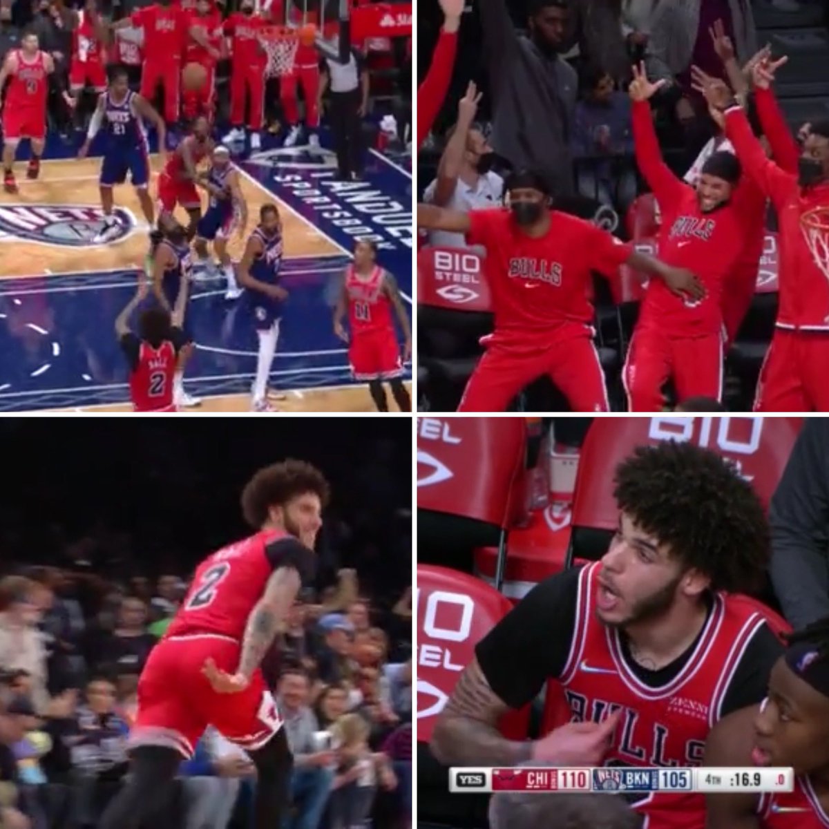Coronad10s's tweet photo. Lonzo Ball 🥶🏀 #NBA @chicagobulls @ZO2_ #Nets https://t.co/f9236QUZoh