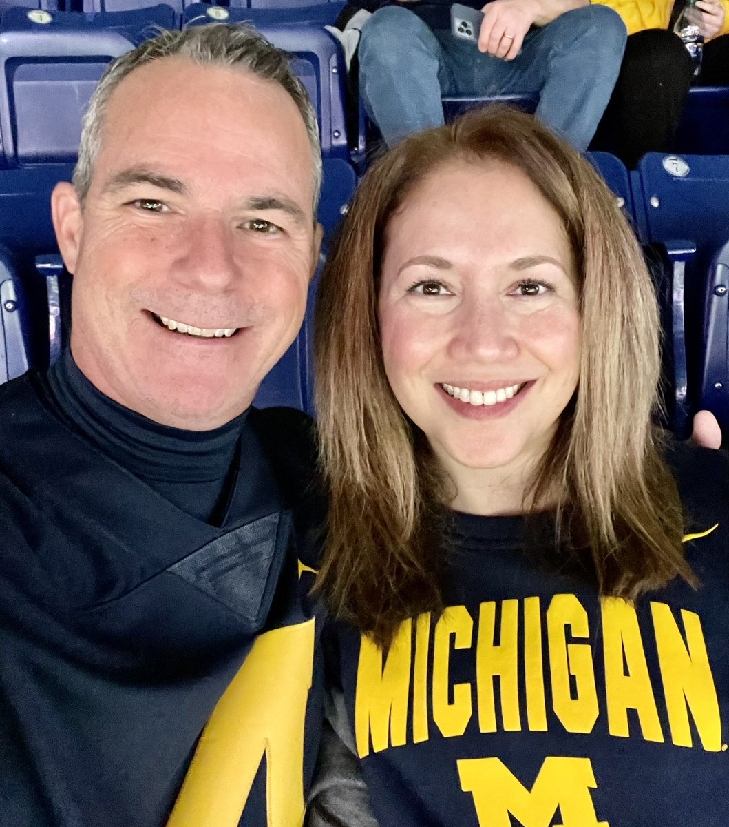 Melindan's tweet photo. #B1GFC worth the wait! #goblue https://t.co/CFUdMzJbb7