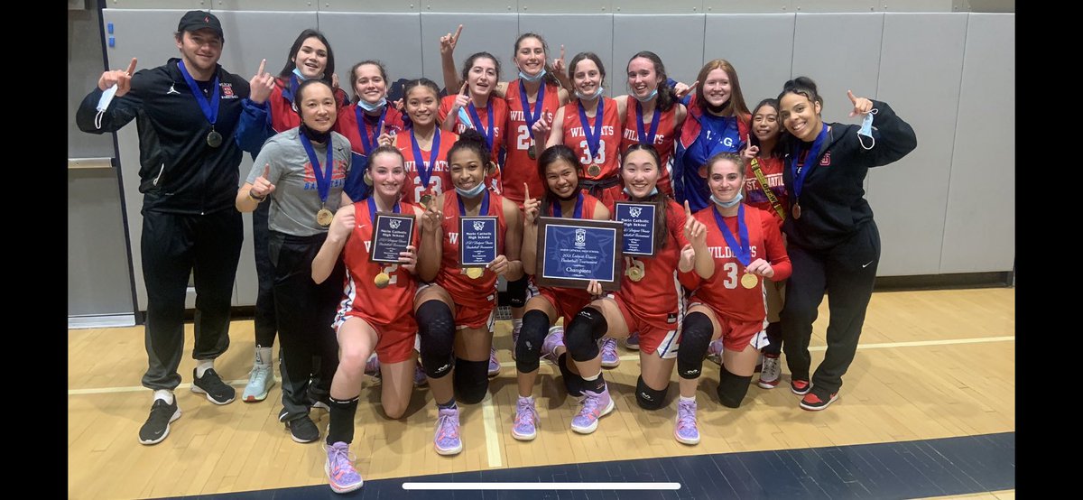 Varsity Women’s Basketball
SI defeats Marin Catholic 54-40
CHAMPIONS of the LadyCat Classic!
Congrats!!!!!
<a href="/WCALSports/">WCALSports</a>