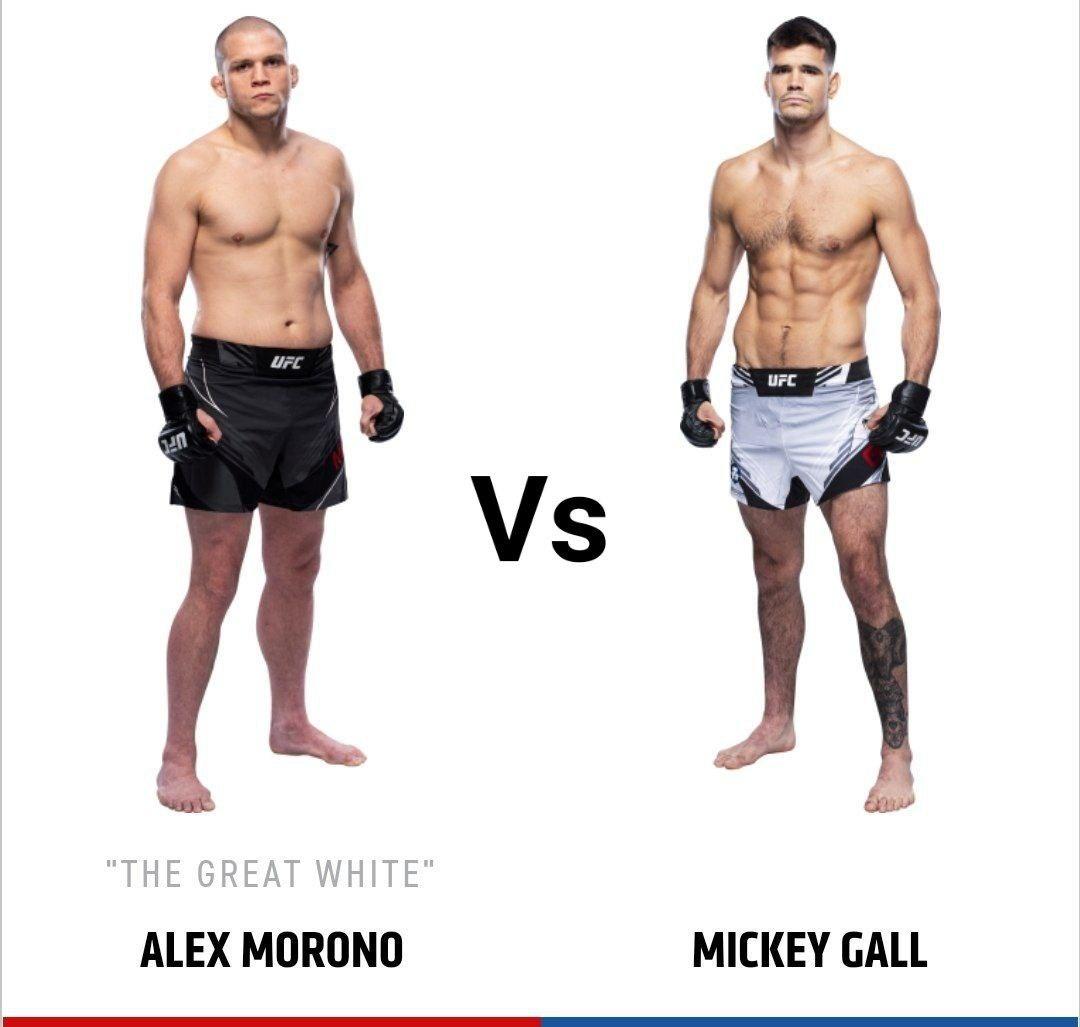 danielcg96's tweet photo. 🔥Victoria para #AlexMorono🔥
Decisión unánime de los jueces
🖊️30-27
🖊️30-27
🖊️30-27
Próximo combate, por el peso mediano.
Brendan Allen vs Chris Curtis. https://t.co/GvZ6FtcT3p