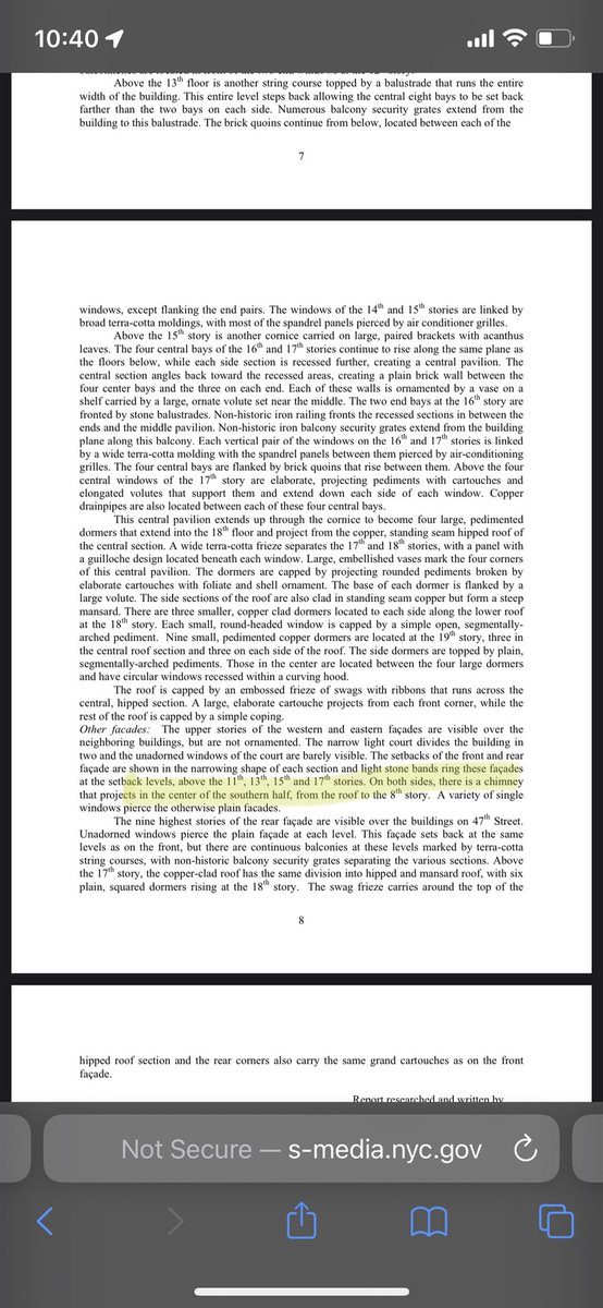 mweezin's tweet photo. @doolingfm @nycparamount I think page 8 confirms it is a chimney https://t.co/BdxrQlL5Nj https://t.co/8hf0QNB04d