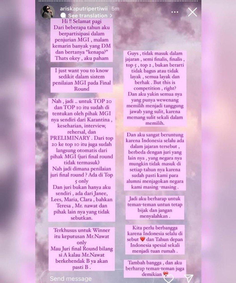 pagpagqueenz's tweet photo. Another reason to drop MGI. This is from one of the judges itself of the cooking show. The final round will always be made by nawat the master cook. Credits to el tocuyo for this

#DropMGI
#DropMGIFranchiseNow
#MasterchefTheProfessionals
#BoycottMGI 
#MissGrandInternational2021 https://t.co/ePfJzR719I
