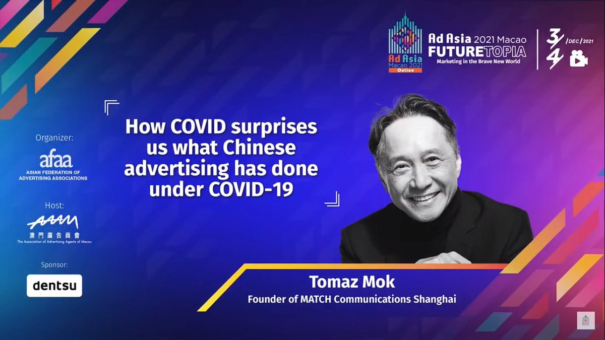 #AdAsia - We continue to strive for creative excellence, generate pieces and make progress and more importantly we have not forgotten our social responsibility in making advertising a more meaningful tool and making living better #COVID19 @Raymondhungso @skswamy @rameshnarayan